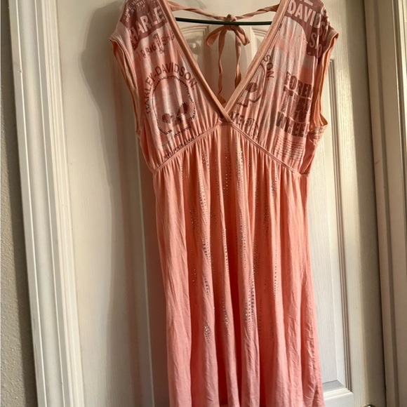 Harley-Davidson Pink Graphic Dress - Picture 2 of 5